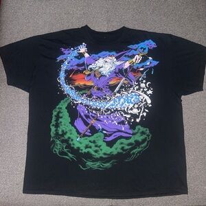 Rare Liquid Blue Wizard AOP T-Shirt